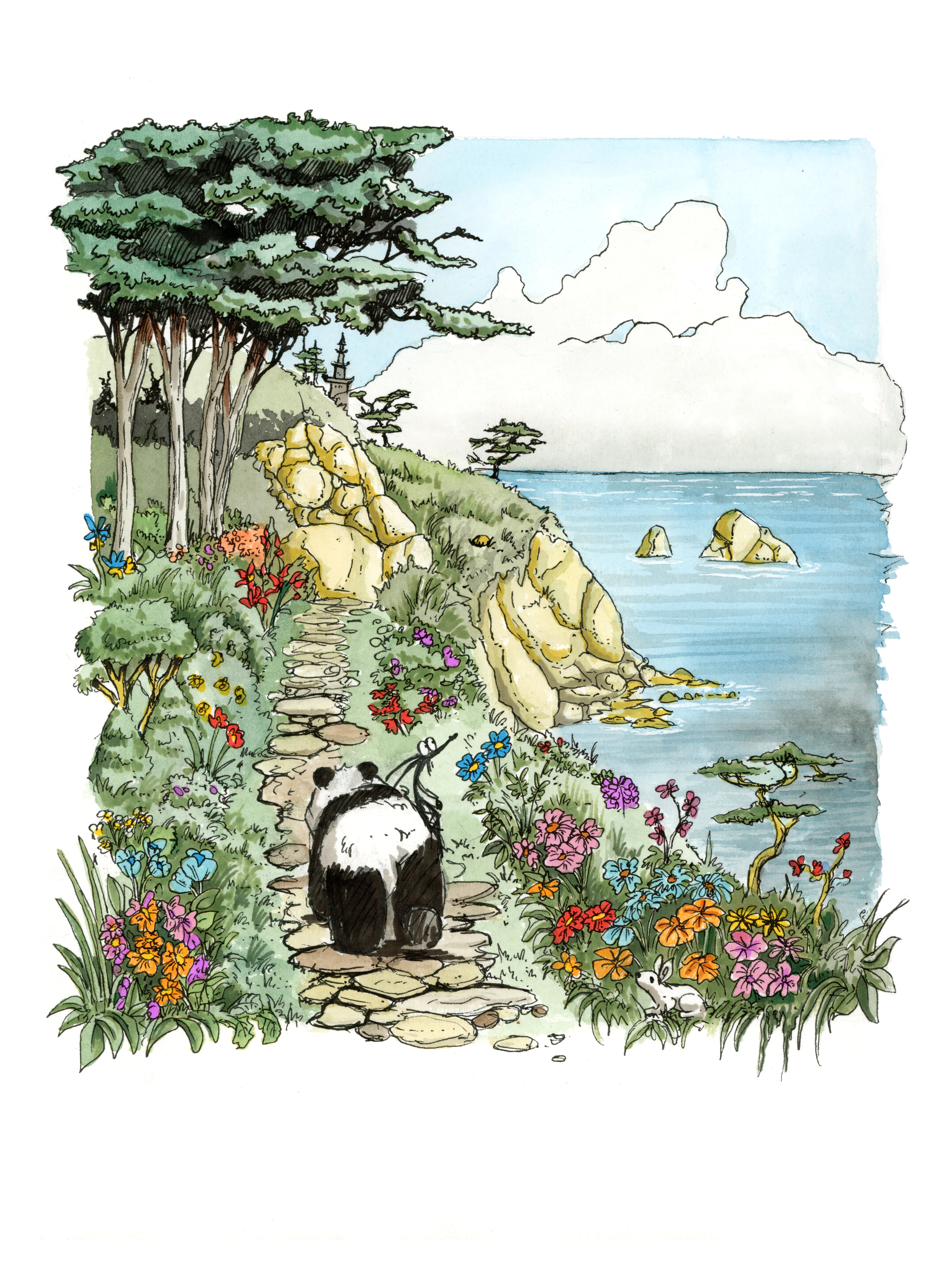 Grote Panda en Kleine Draak