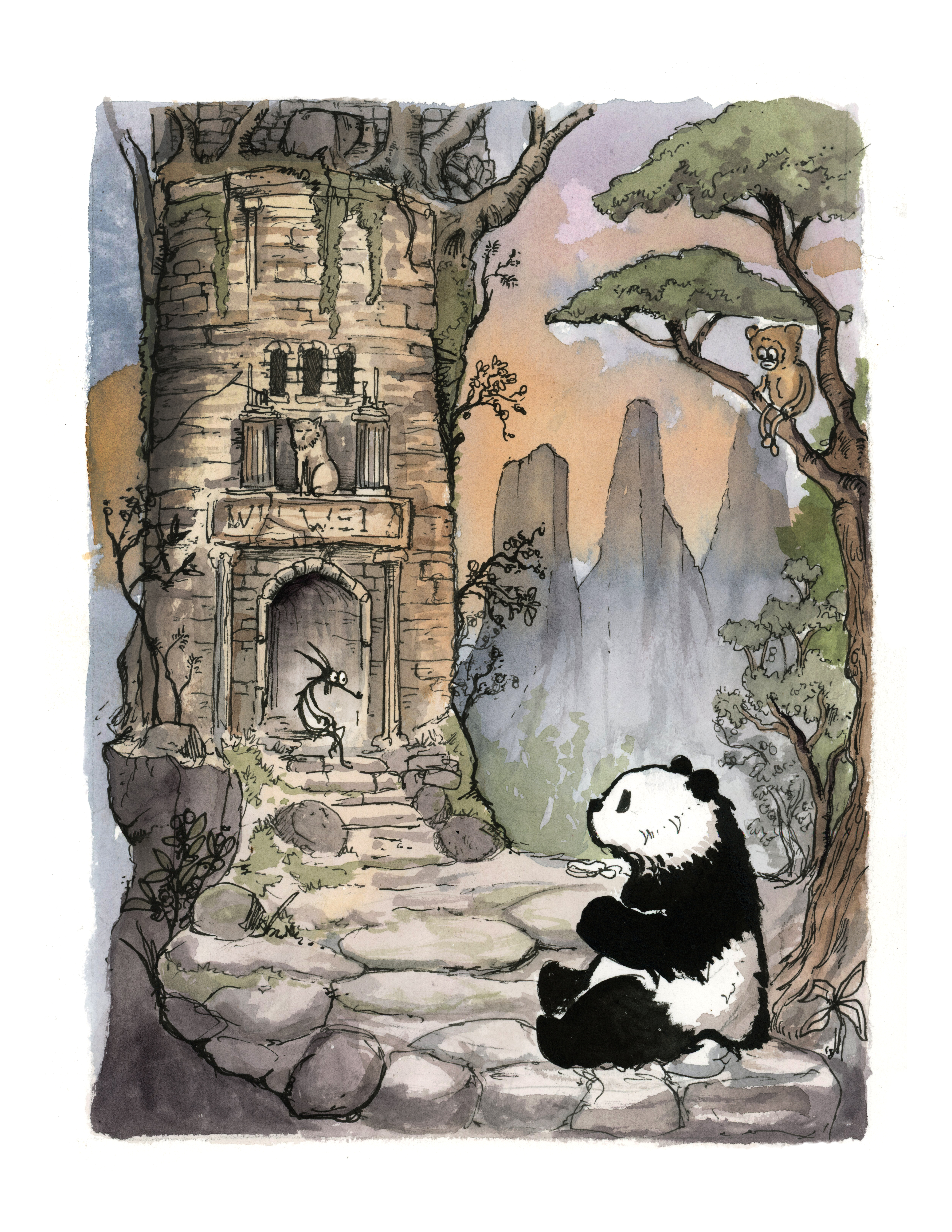 Grote Panda en Kleine Draak